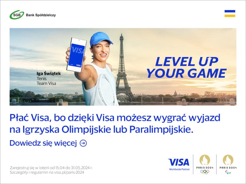 Wejdź na wyższy poziom z Visa i spotkajmy się w Paryżu!