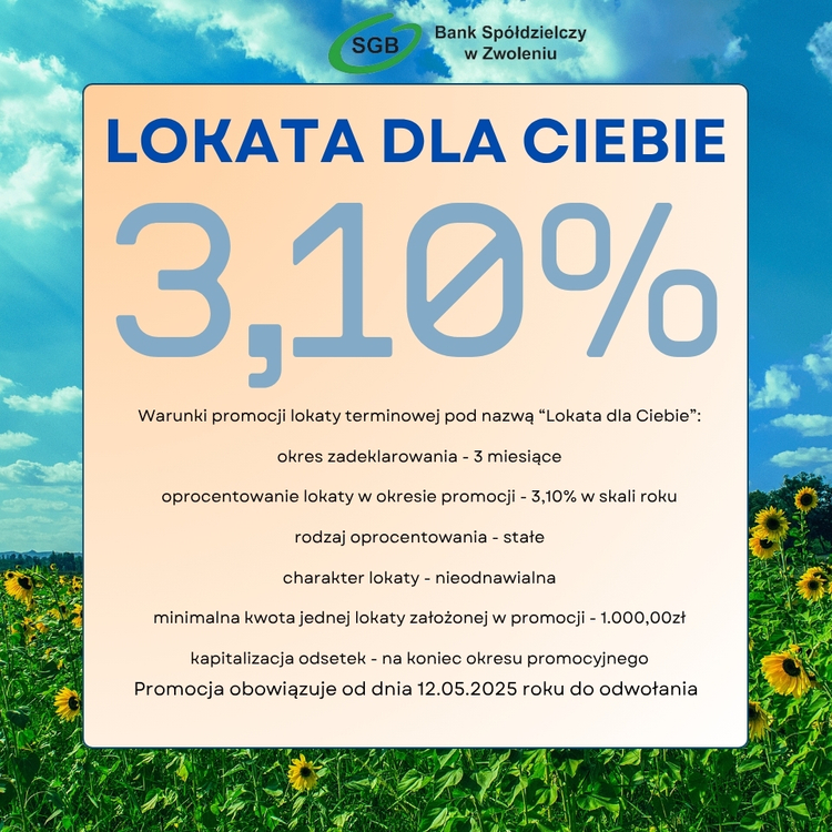 Lokata dla Ciebie