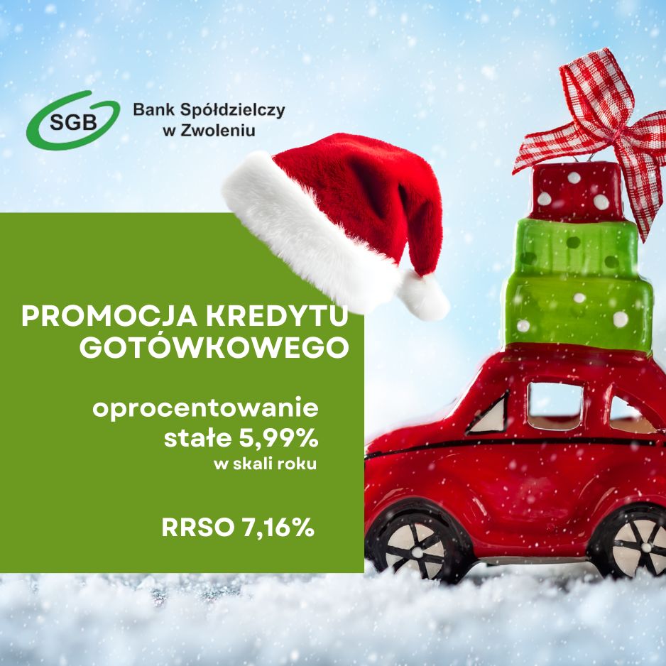 Promocja kredytu gotówkowego