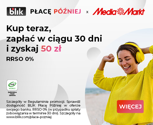 Promocja blik płacę póżniej